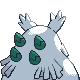 Abomasnow - HeartGold SoulSilver (Back View)