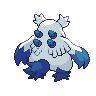 Abomasnow - Black White (Back View (Shiny))