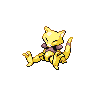 Abra - Black White (Shiny)