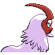 Absol - Diamond Pearl (Back View (Shiny))