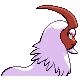 Absol - Platinum (Back View (Shiny))