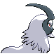 Absol - Platinum (Back View)