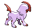 Absol - Black 2 White 2 Black White Animated (Back View (Shiny))