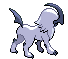 Absol - Black 2 White 2 Black White Animated (Back View)