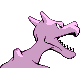 Aerodactyl - HeartGold SoulSilver (Back View (Shiny))
