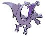 Aerodactyl - Black 2 White 2 Black White Animated (Back View)