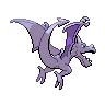 Aerodactyl - Black White (Back View)