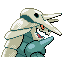 Aggron - Ruby Sapphire (Back View (Shiny))