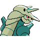 Aggron - Diamond Pearl (Back View (Shiny))