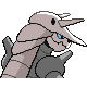 Aggron - Diamond Pearl (Back View)