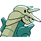 Aggron - Platinum (Back View (Shiny))