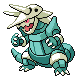 Aggron - Black 2 White 2 Black White Animated (Shiny)