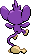 Aipom - Black 2 White 2 Black White Animated (Back View)