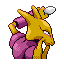 Alakazam - Emerald (Back View (Shiny))