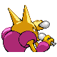 Alakazam - Diamond Pearl (Back View (Shiny))