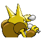 Alakazam - Diamond Pearl (Back View)