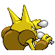 Alakazam - Platinum (Back View)