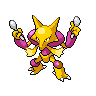 Alakazam - Black White (Shiny)