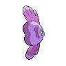 Alomomola - Black White (Back View (Shiny))
