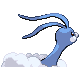 Altaria - Diamond Pearl (Back View)