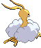 Altaria - Black 2 White 2 Black White Animated (Back View (Shiny))