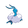 Altaria - Black White (Back View)