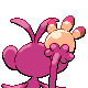 Ambipom - Diamond Pearl (Back View (Shiny))