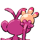 Ambipom - Platinum (Back View (Shiny))