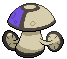 Amoonguss - Black 2 White 2 Black White Animated (Back View (Shiny))