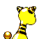 Ampharos - Silver (Back View)