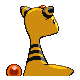Ampharos - Diamond Pearl (Back View)