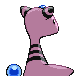 Ampharos - HeartGold SoulSilver (Back View (Shiny))