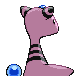 Ampharos - Platinum (Back View (Shiny))