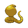 Arbok - Black White (Back View (Shiny))