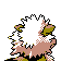 Arcanine - Silver (Back View (Shiny))