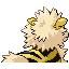 Arcanine - Emerald (Back View (Shiny))
