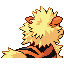 Arcanine - Ruby Sapphire (Back View)