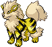 Arcanine - Black 2 White 2 Black White Animated (Shiny)