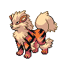 Arcanine - Black White (Normal)
