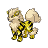 Arcanine - Black White (Shiny)