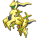 Arceus - Platinum (Shiny)