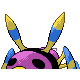 Ariados - HeartGold SoulSilver (Back View (Shiny))