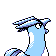 Articuno - Crystal (Back View (Shiny))