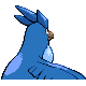 Articuno - HeartGold SoulSilver (Back View)