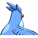 Articuno - Platinum (Back View (Shiny))
