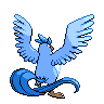 Articuno - Black White (Back View (Shiny))