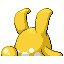 Azumarill - Emerald (Back View (Shiny))