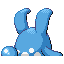 Azumarill - Ruby Sapphire (Back View)