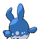 Azumarill - Platinum (Back View)