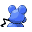 Azurill - Ruby Sapphire (Back View)